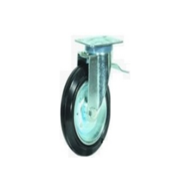 RUBBER GARBAGE CASTER
