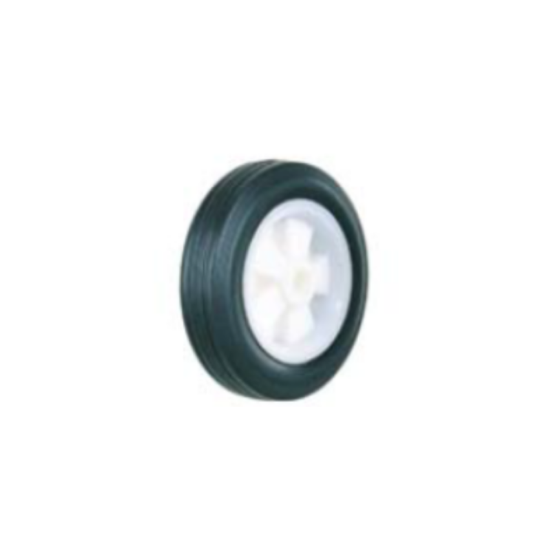 RUBBER SINGLE WHEEL ONLY WITH WHITE CORE