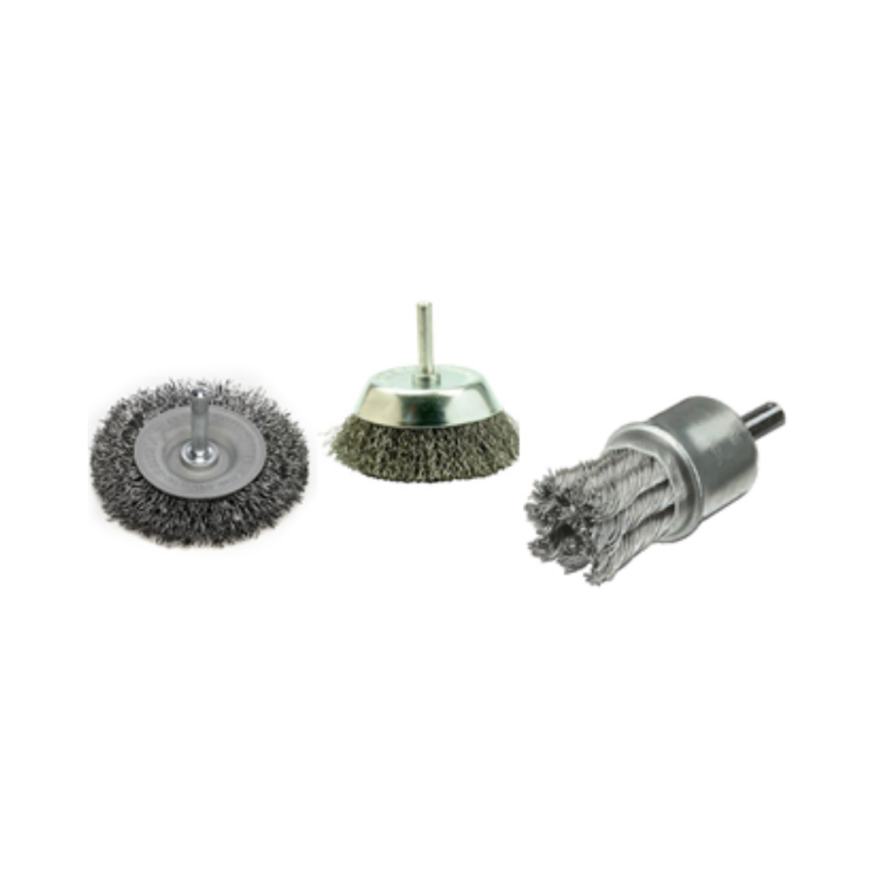 WHEEL WIRE BRUSH SPINDLE TYPE